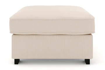 Rossita Fotpall i Manchester - Beige - Products - Möbler - Fåtölj & stolar - Pall & puff - Fotpallar