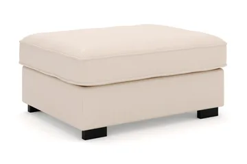 Rossita Fotpall i Manchester - Beige - Products - Möbler - Fåtölj & stolar - Pall & puff - Fotpallar