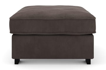 Rossita Fotpall i Manchester - Taupe - Products - Möbler - Fåtölj & stolar - Pall & puff - Fotpallar