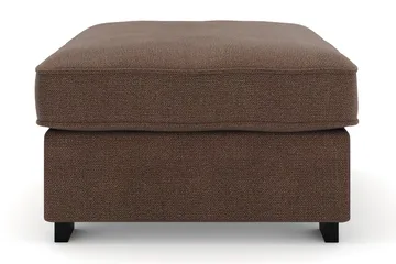 Rossita Fotpall i Tyg - Brun - Products - Möbler - Fåtölj & stolar - Pall & puff - Fotpallar