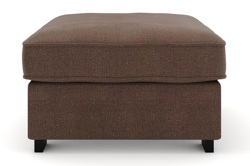 Rossita Fotpall i Tyg - Brun - Products - Möbler - Fåtölj & stolar - Pall & puff - Fotpallar