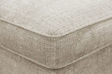 Rossita lyx Fotpall - Beige Chenille - Products - Möbler - Fåtölj & stolar - Pall & puff - Fotpallar