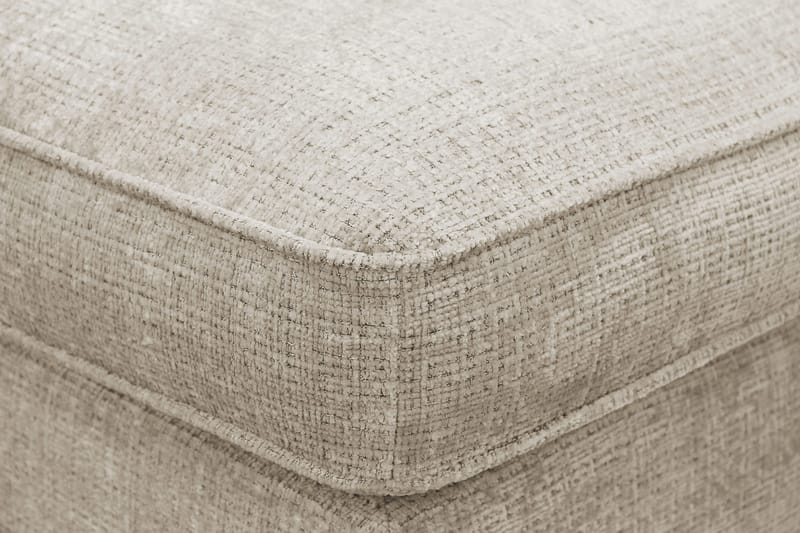 Rossita lyx Fotpall - Beige Chenille - Products - Möbler - Fåtölj & stolar - Pall & puff - Fotpallar