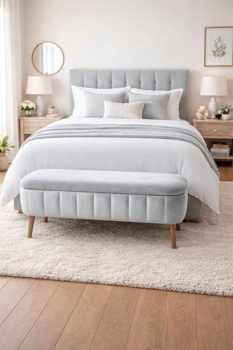 Armenia Sittpuff med förvaring 90 cm - Products - Möbler - Fåtölj & stolar - Pall & puff - Sittpuff