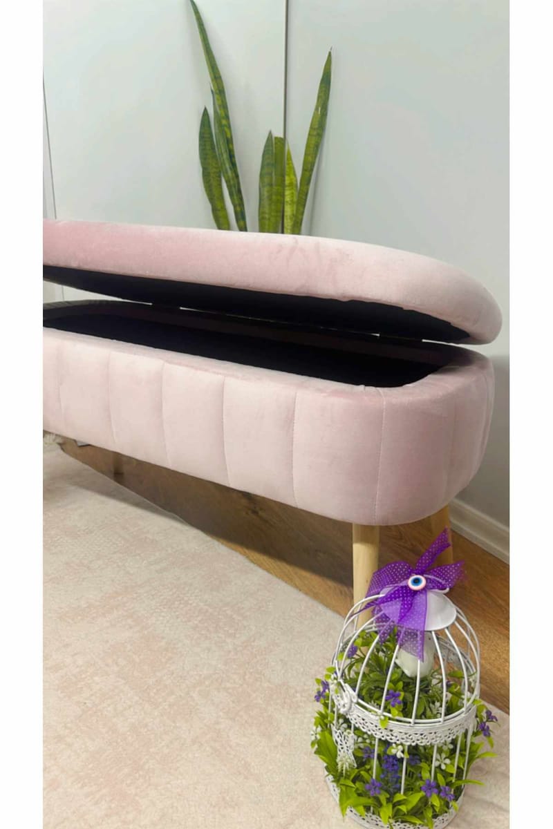 Armenia Sittpuff med förvaring 90 cm - Products - Möbler - Fåtölj & stolar - Pall & puff - Sittpuff