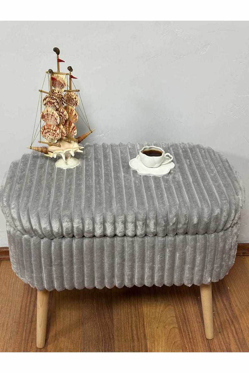 Heba Sittpuff med förvaring 60 cm - Products - Möbler - Fåtölj & stolar - Pall & puff - Sittpuff