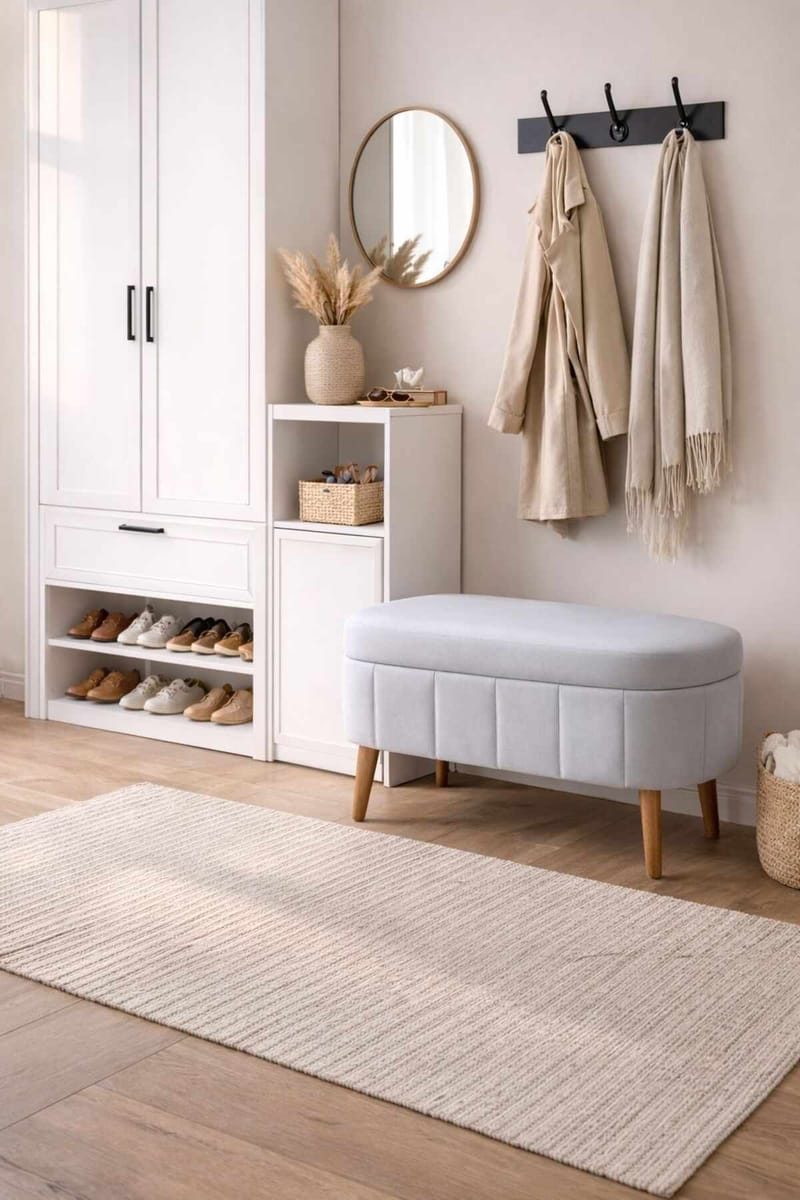Heba Sittpuff med förvaring 60 cm - Products - Möbler - Fåtölj & stolar - Pall & puff - Sittpuff