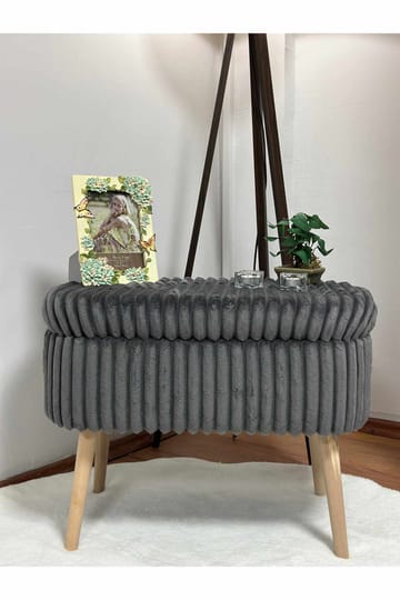 Heba Sittpuff med förvaring 60 cm - Products - Möbler - Fåtölj & stolar - Pall & puff - Sittpuff