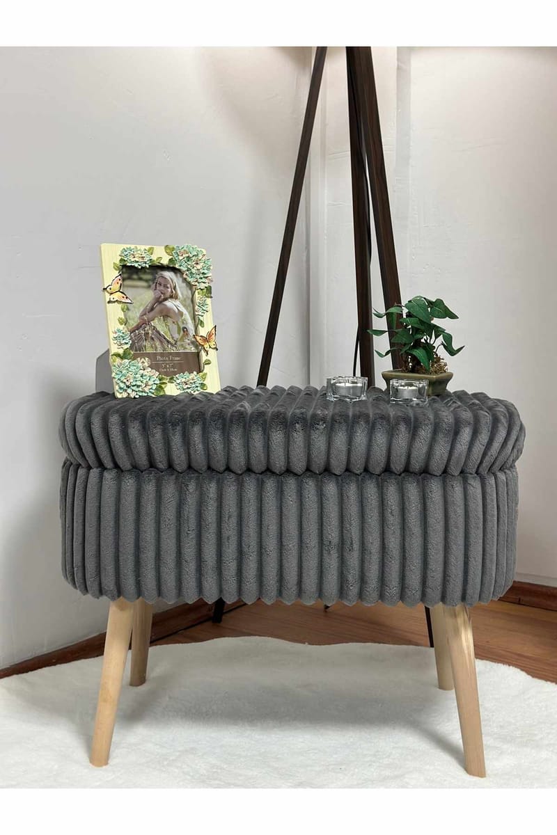 Heba Sittpuff med förvaring 60 cm - Products - Möbler - Fåtölj & stolar - Pall & puff - Sittpuff