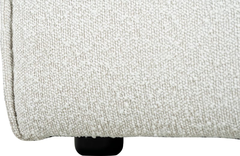 Sittpuff Nees Modulsoffa - Stone White - Products - Möbler - Fåtölj & stolar - Pall & puff - Sittpuff