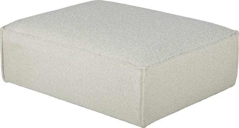 Sittpuff Nees Modulsoffa, Stone White