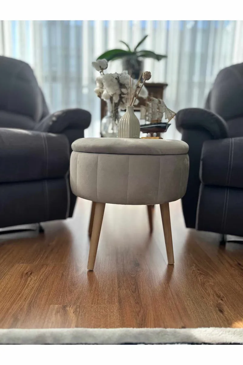 Retzow Sittpuff med förvaring 45 cm - Products - Möbler - Fåtölj & stolar - Pall & puff - Sittpuff