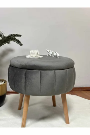 Retzow Sittpuff med förvaring 45 cm - Products - Möbler - Fåtölj & stolar - Pall & puff - Sittpuff