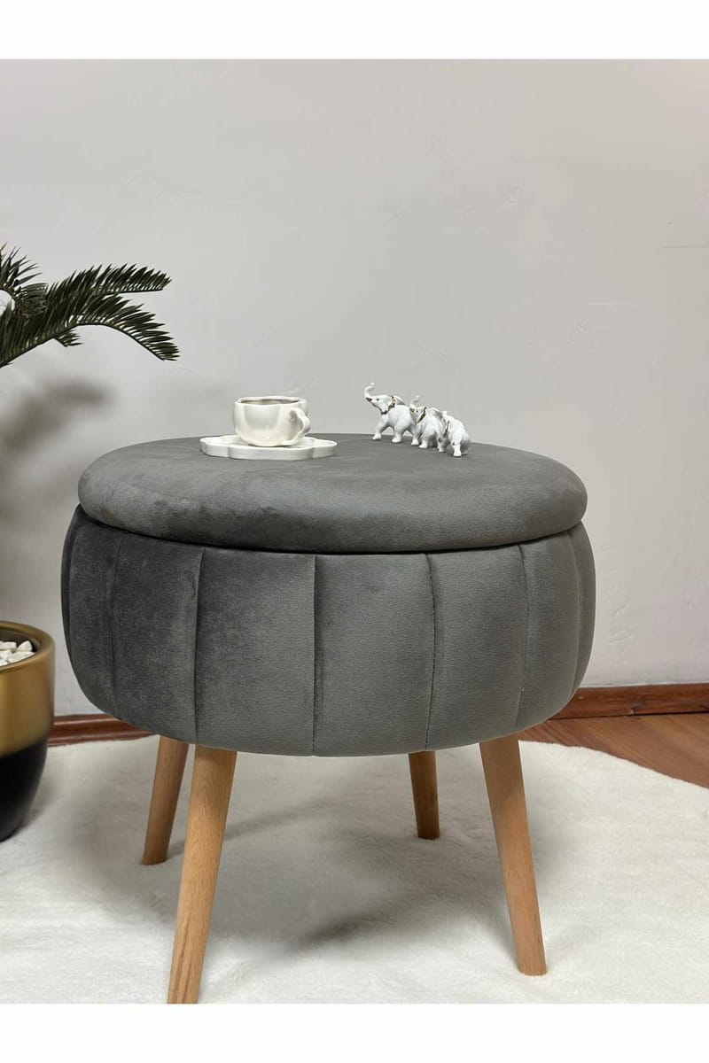 Retzow Sittpuff med förvaring 45 cm - Products - Möbler - Fåtölj & stolar - Pall & puff - Sittpuff