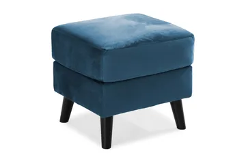 Trend Fotpall - Midnattsblå Sammet - Products - Möbler - Fåtölj & stolar - Pall & puff - Fotpallar