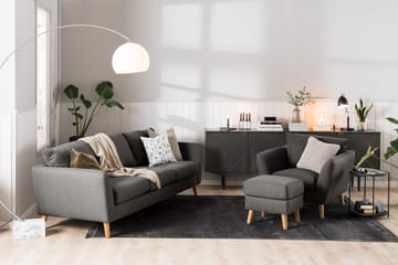 Trend Fotpall - Svart - Products - Möbler - Fåtölj & stolar - Pall & puff - Fotpallar