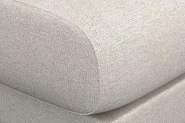 Trend Lyx Fotpall - Beige/Ek - Products - Möbler - Fåtölj & stolar - Pall & puff - Fotpallar