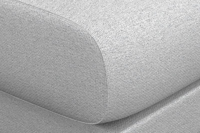 Trend Lyx Fotpall - Ljusgrå/Ek - Products - Möbler - Fåtölj & stolar - Pall & puff - Fotpallar