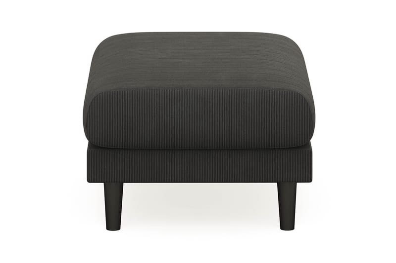 Trend Lyx Fotpall - Mörkgrå Manchester - Products - Möbler - Fåtölj & stolar - Pall & puff - Fotpallar