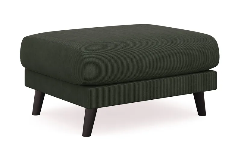 Trend Lyx Fotpall - Mörkgrön Manchester - Products - Möbler - Fåtölj & stolar - Pall & puff - Fotpallar