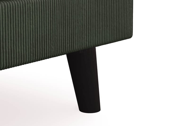 Trend Lyx Fotpall - Mörkgrön Manchester - Products - Möbler - Fåtölj & stolar - Pall & puff - Fotpallar