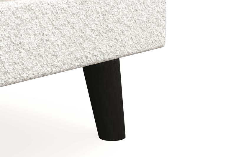 Trend Lyx Fotpall - Vit|Bouclé - Products - Möbler - Fåtölj & stolar - Pall & puff - Fotpallar
