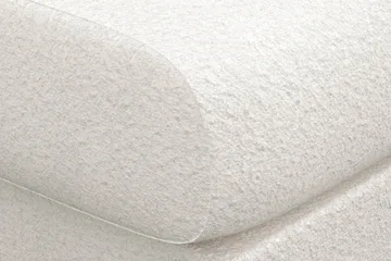 Trend Lyx Fotpall - Vit|Bouclé - Products - Möbler - Fåtölj & stolar - Pall & puff - Fotpallar