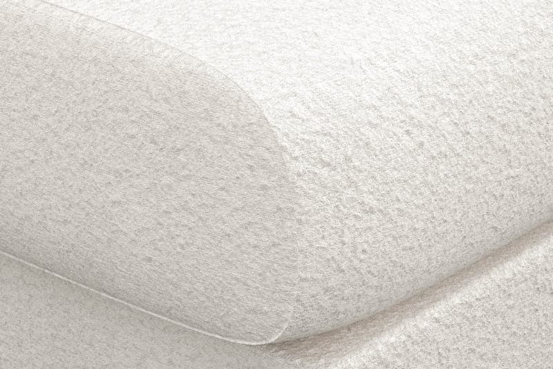 Trend Lyx Fotpall - Vit|Bouclé - Products - Möbler - Fåtölj & stolar - Pall & puff - Fotpallar