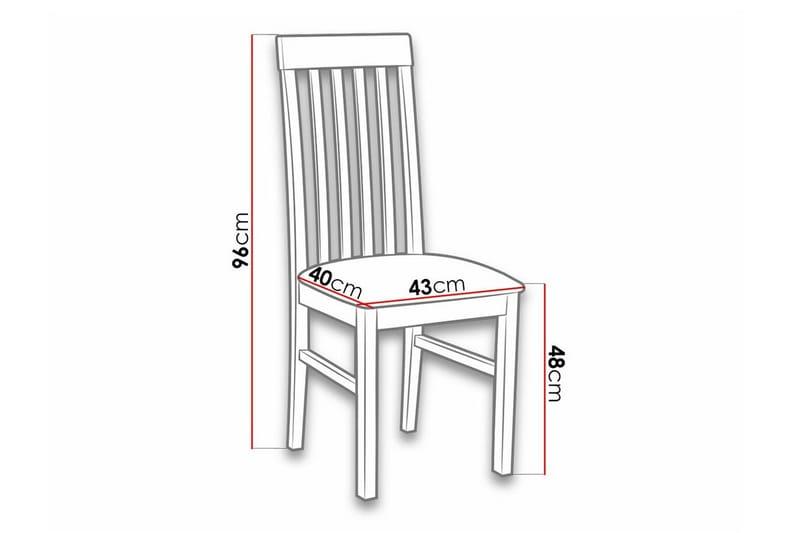 Patrickswell Matstol Black - Products - Möbler - Fåtölj & stolar - Matstol & köksstol