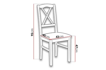 Patrickswell Matstol - Grön - Products - Möbler - Fåtölj & stolar - Matstol & köksstol
