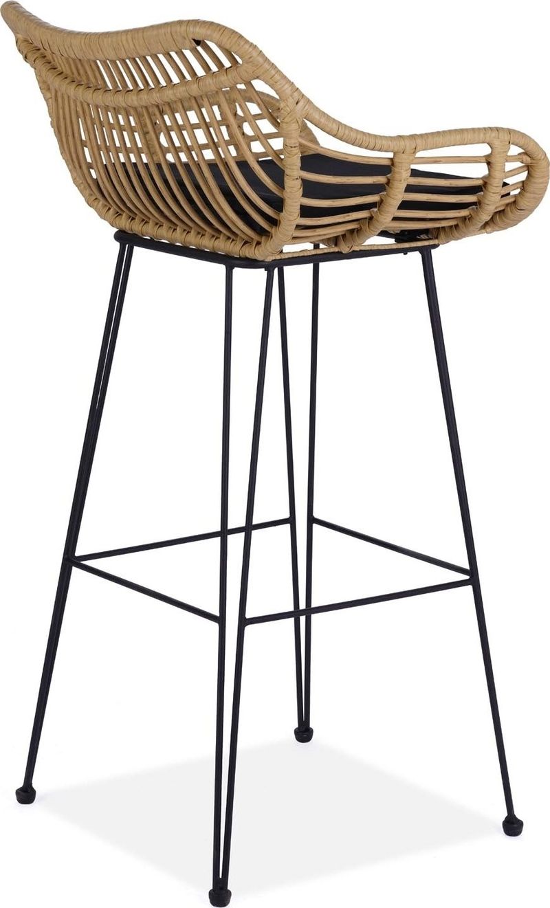 Pelican barstol 105 - Svart - Svart - Products - Möbler - Fåtölj & stolar - Barstol & barpall