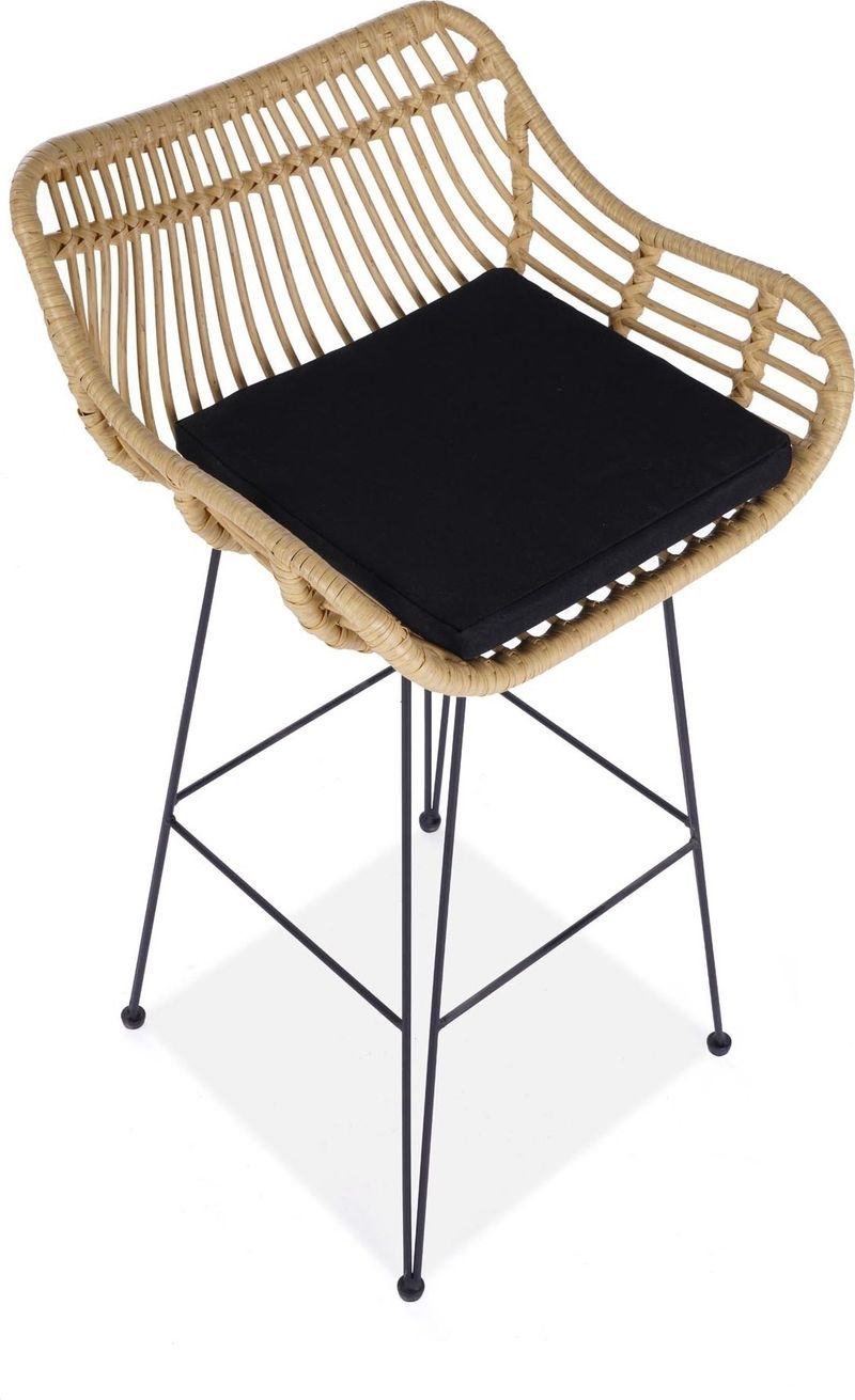 Pelican barstol 105 - Svart - Svart - Products - Möbler - Fåtölj & stolar - Barstol & barpall