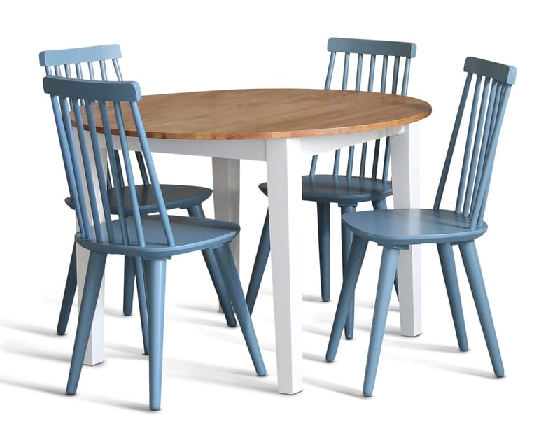 Pinnstol blå RAL5007 - Blå RAL5007 - Products - Möbler - Fåtölj & stolar - Matstol & köksstol