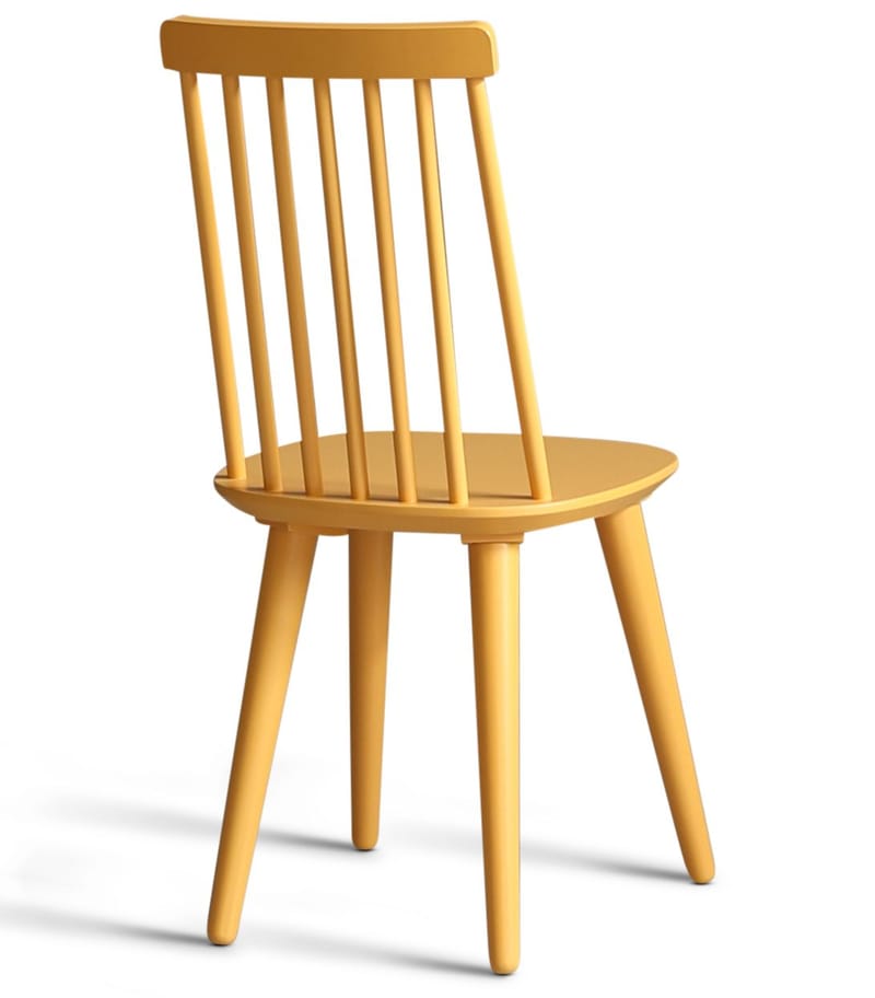 Pinnstol gul RAL1032 - Gul (RAL1032) - Products - Möbler - Fåtölj & stolar - Matstol & köksstol
