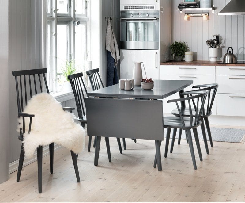 Pinnstol mörkgrå - Mörkgrå - Products - Möbler - Fåtölj & stolar - Matstol & köksstol