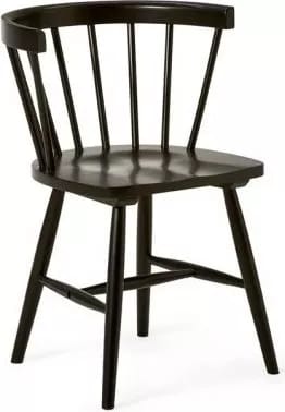 Pinnstol Sandhamn karmstol - Svart - svart - Products - M öbler - Fåtölj & stolar - Matstol & köksstol