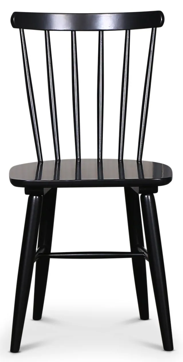 Pinnstol svart klassisk - Emil - svart - Products - Möbler - Fåtölj & stolar - Matstol & köksstol