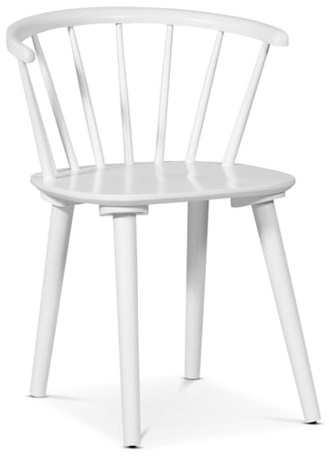 Pinnstol Vadö med Karm - Vit - Products - Möbler - Fåtölj & stolar - Matstol & köksstol