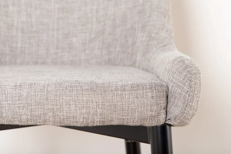 Plaza Barstol - Beige/Svart - Products - Möbler - Fåtölj & stolar - Matstol & köksstol