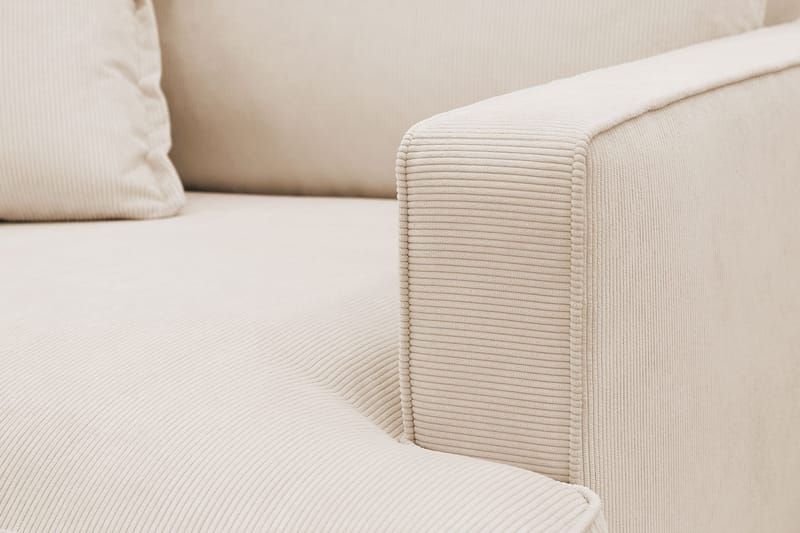 Rossita lyx Extra djup Fåtölj - Beige Manchester - Products - Möbler - Fåtölj & stolar - Fåtölj