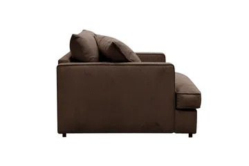 Rossita lyx Extra djup Fåtölj - Brun Manchester - Products - Möbler - Fåtölj & stolar - Fåtölj