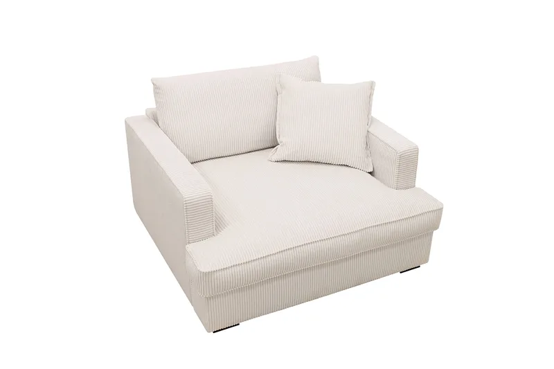Rossita lyx Extra djup Fåtölj - Offwhite Manchester - Products - Möbler - Fåtölj & stolar - Fåtölj