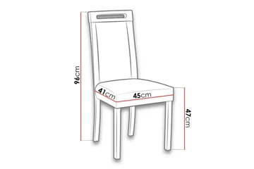 Rowden Matstol - Brun - Products - Möbler - Fåtölj & stolar - Matstol & köksstol
