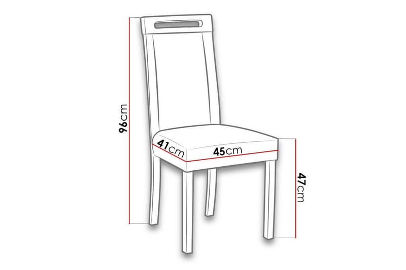 Rowden Matstol - Brun - Products - Möbler - Fåtölj & stolar - Matstol & köksstol