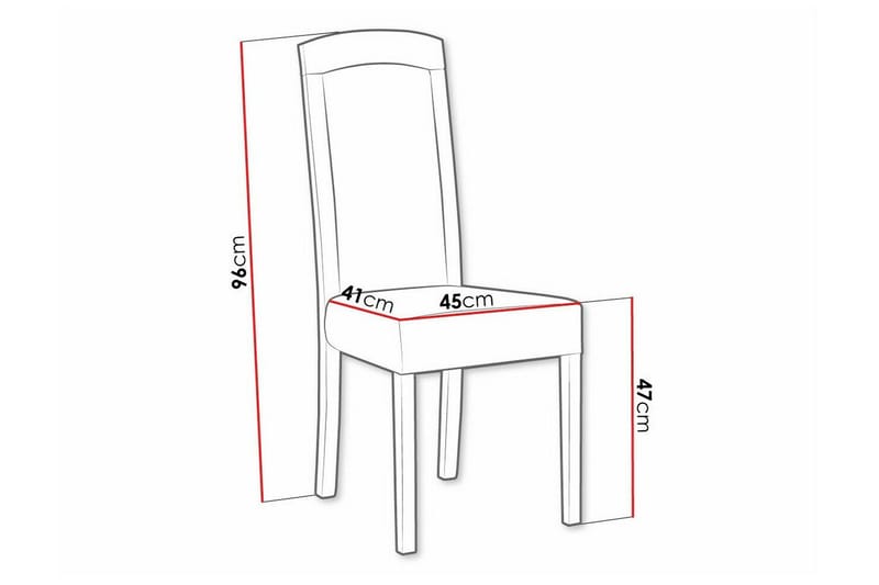 Rowden Matstol - Ljusbrun - Products - Möbler - Fåtölj & stolar - Matstol & köksstol
