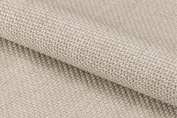 Sawako Matstol & Köksstol i Tyg med Svarta Metallben - Beige - Products - Möbler - Fåtölj & stolar - Matstol & köksstol
