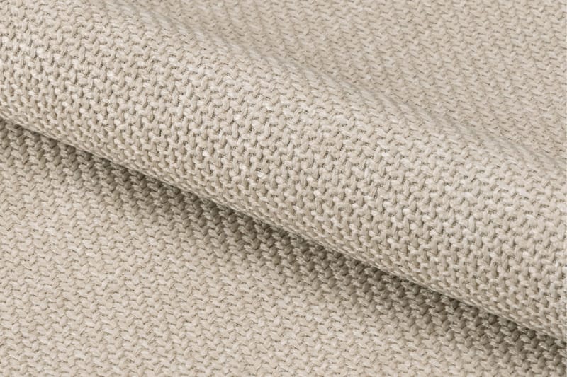 Sawako Matstol & Köksstol i Tyg med Svarta Metallben - Beige - Products - Möbler - Fåtölj & stolar - Matstol & köksstol