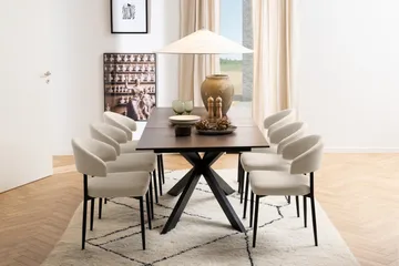 Sawako Matstol - Beige/Svart - Products - Möbler - Fåtölj & stolar - Matstol & köksstol