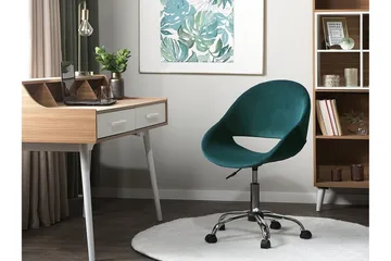 Selma Kontorsstol - Grön - Products - Möbler - Fåtölj & stolar - Kontorsstol & skrivbordsstol