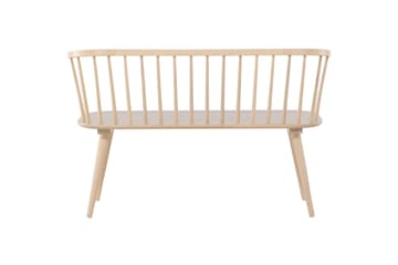 Sittbänk med ryggstöd Venture Home Bobby Sittbänk 120 cm Whitewash Whitewash - Products - Möbler - Fåtölj & stolar - Sittbänk - Bänk med ryggstöd